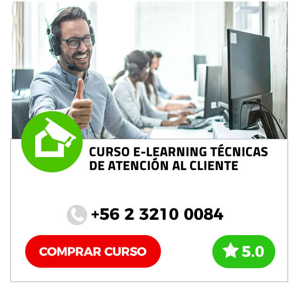 Curso E-learning Técnicas de Atención al Cliente